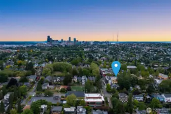 Just moments away from the heart of Seattle