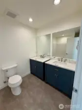 His and hers custom vanities