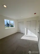 Natural light in the bedrooms