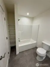 Bathroom with storage