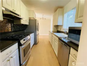 kitchen, gas stove