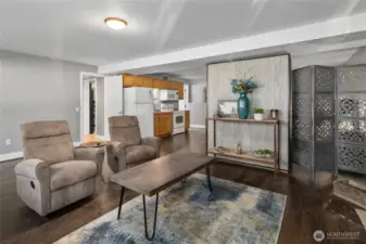 Perfect area for you extended guests or possible studio rental?