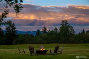 And when the day winds down, gather with family and friends around the firepit, watch the alpenglow on the mountain, and create memories that will last a lifetime.