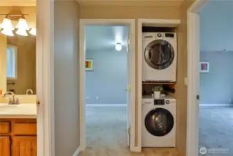 Laundry closet