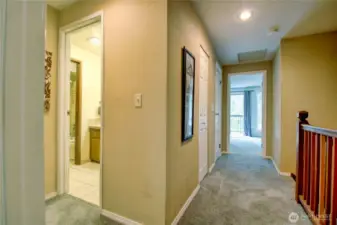 Hall to 2nd bathroom