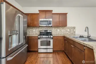 Stainless steel appliances