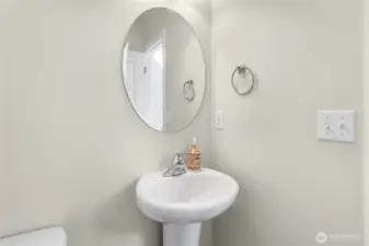 Main floor powder room