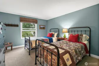 Another bedroom on the main level.  This home lives like a rambler.