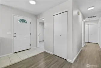 Newer flooring, doors, paint and more