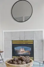 Gas fire place