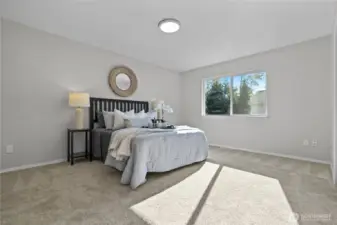 Primary with walk in closet