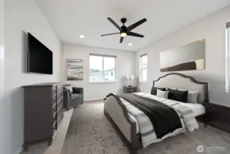 Owner's Suite Bedroom