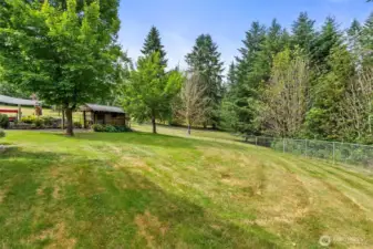 Territorial view from the back yard.