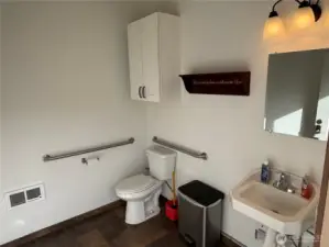 Common area bathroom