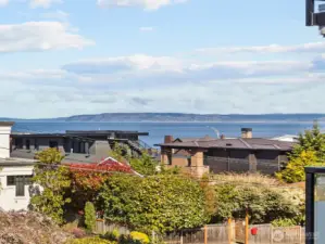 Imagine sitting at the bar top looking out at this view of Puget Sound every day.