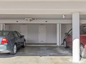 Covered parking in space 17.