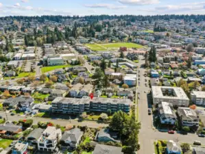 Centrally located to all that Edmonds has to offer.