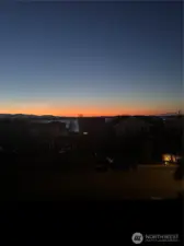 No the sky isn't on fire. This is what you have to look forward to.