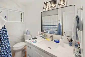 Unit A - Remodeled Full Bathroom