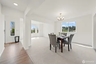 Lots of space for entertaining