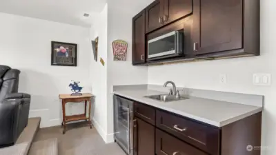 THEATER ROOM WET BAR