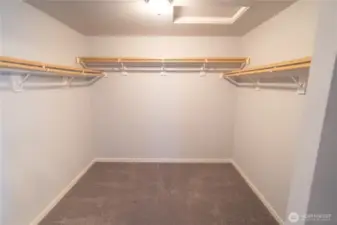Primary bath walk in closet