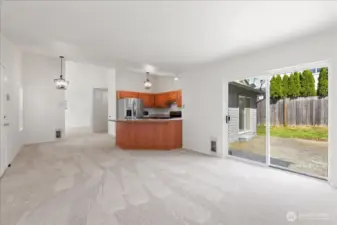 Family Room/Dining Room/Kitchen