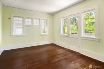 Main floor bedroom.