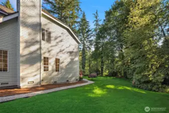 Side yard.