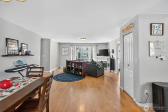 Living room from kitchen