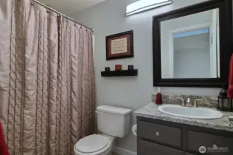 Remodeled main floor bathroom