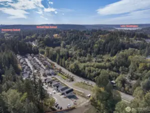 Prime location just minutes to downtown Bothell, I-405, Woodinville and Lake Washington.