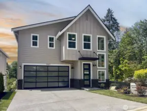 Beautiful new home with amazing sunset views!