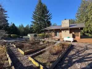 Raised bed gardens