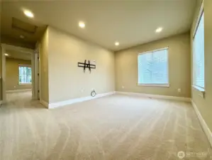 Loft on upper level / Family room