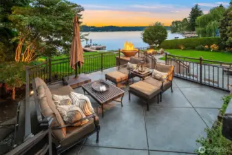 Gorgeous manicured grounds including 100' of private no bank waterfront, huge dock with multiple lifts, sandy beach and a private boat launch. This is what dreams are made of!