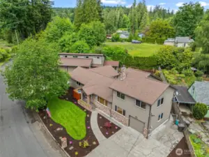 Large home and shop in great location.