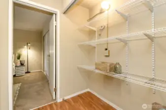 No lack of storage in this home