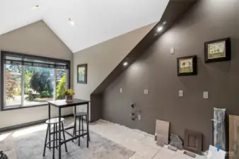 Kitchen and Utility Room in Apartment Upstairs area