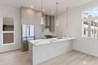 3rd floor kitchen-pic is of similar unit