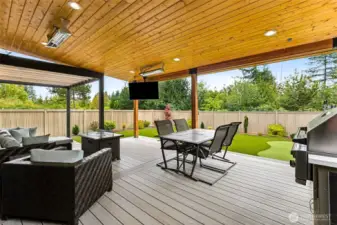 Amazing outdoor entertaining space!