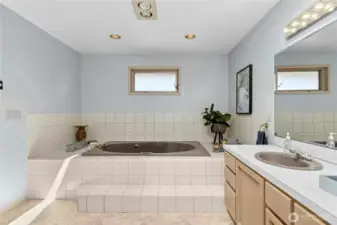 Primary Jacuzzi Tub