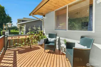 Back deck