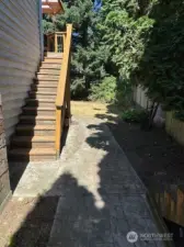 Stairs to go down.