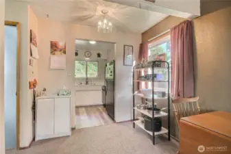 Breakfast-nook area