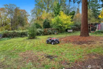 Home backs to Hilltop Park.