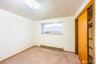 Spacious bedroom #1.