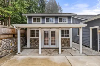 Additional finished structure