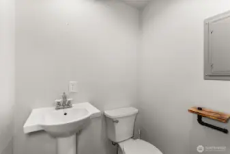 1/2 bath in additional structure