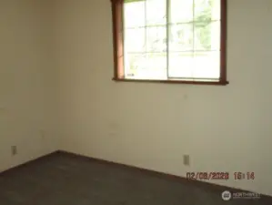 Bedroom on  main floor